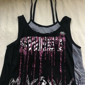 Goth Graphic Top from Algonquins